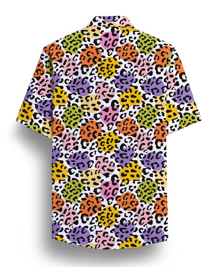 Multi color Printed Half Sleeve Shirt